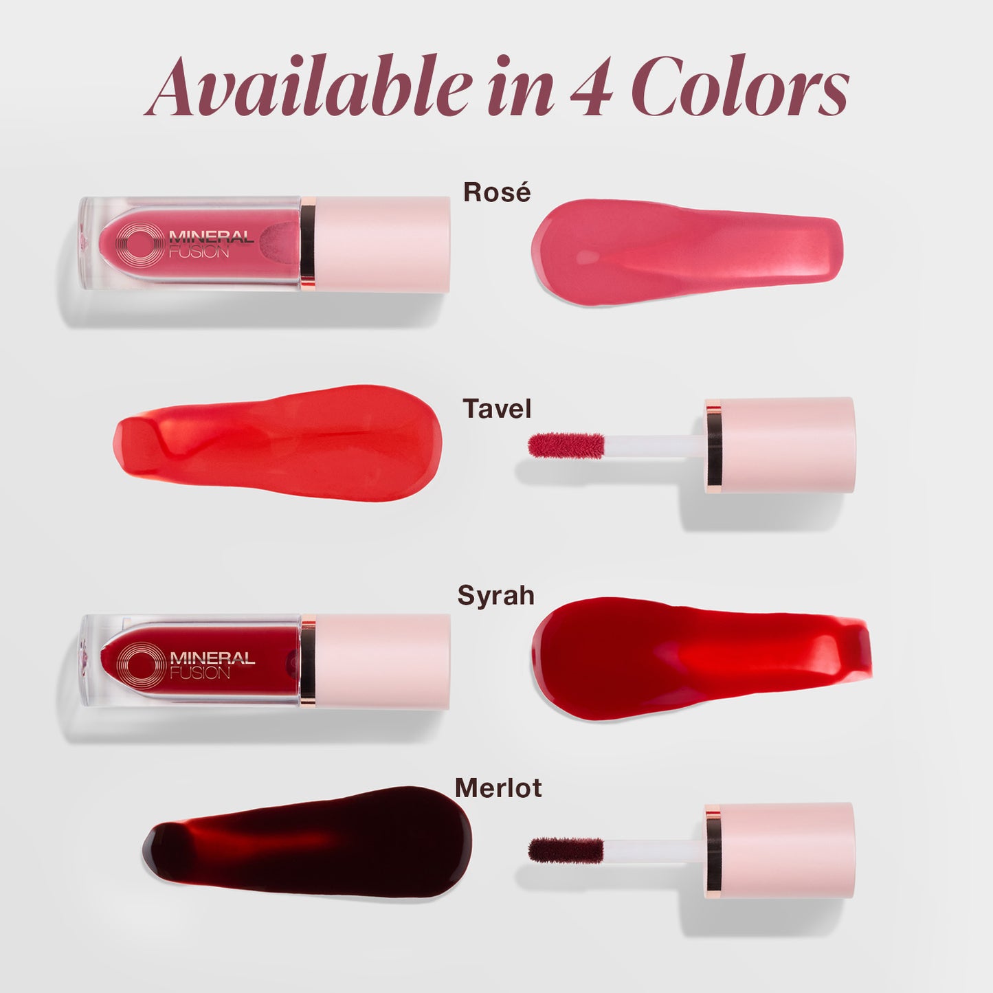 Lip and Cheek Stain Colors
