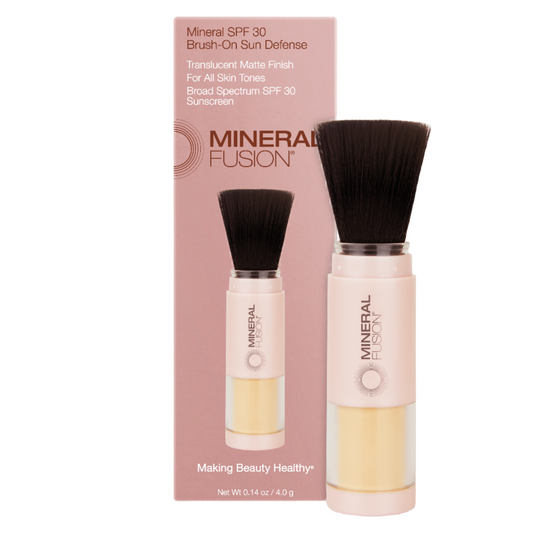 SPF Brush on sun defense product